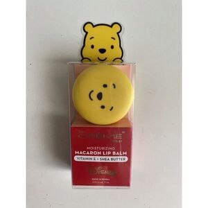 THE CREME SHOP DISNEY Winnie the Pooh Vitamin E Shea Butter MACARON LIP BALM NEW